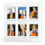 LOVEINSTANT Stovintis nuotraukų rėmelis 6 nuotraukoms, suderinamas su Fujifilm Instax Mini / Xiaomi / Polaroid / Canon / HP / Kodak - Zink / Skaidrus