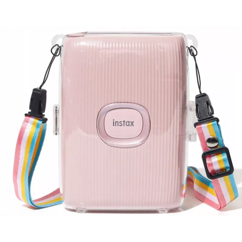 LOVEINSTANT Skaidrus Kietas Apsauginis Dėklas Fujifilm Instax Mini Link 2