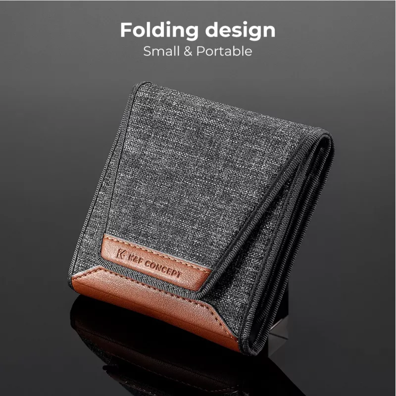 KF Filter Pouch 3 filtrams 67mm 72mm 74mm 77mm 82mm Kf13.138