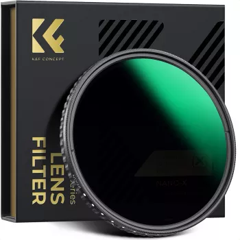 KF X Fader Variable ND Filter 37mm ND8-ND128 Grey