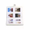 LOVEINSTANT Fotoalbumas, skirtas Fujifilm Instax Mini 40 12 11 9 8 7 Evo LiPlay Link, 128 nuotraukoms, mėlynas