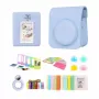LOVEINSTANT 8-in-1 Accessory Kit for Fujifilm Instax Mini 12 - Blue