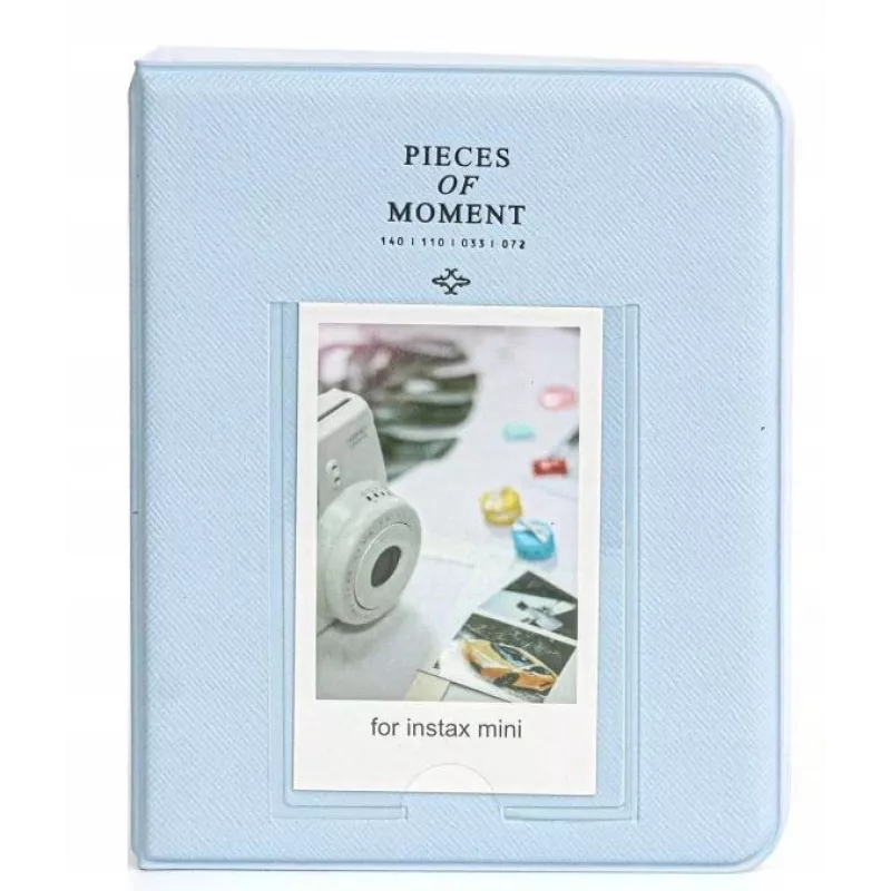 LOVEINSTANT 8-in-1 Accessory Kit for Fujifilm Instax Mini 12 - Blue