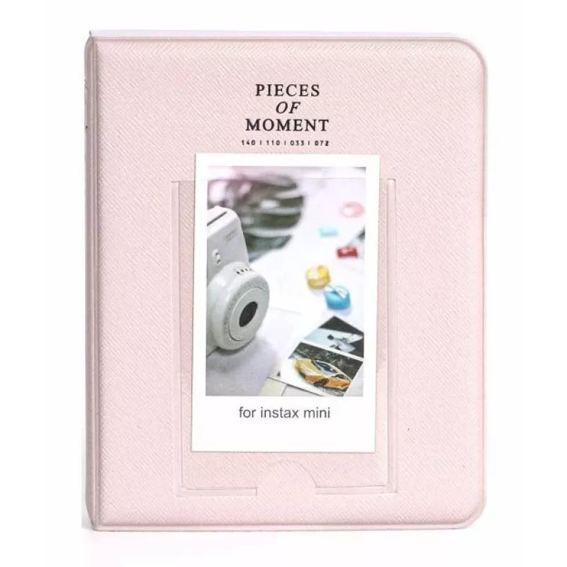 LOVEINSTANT 8-in-1 Accessory Kit for Fujifilm Instax Mini 12 - Pink