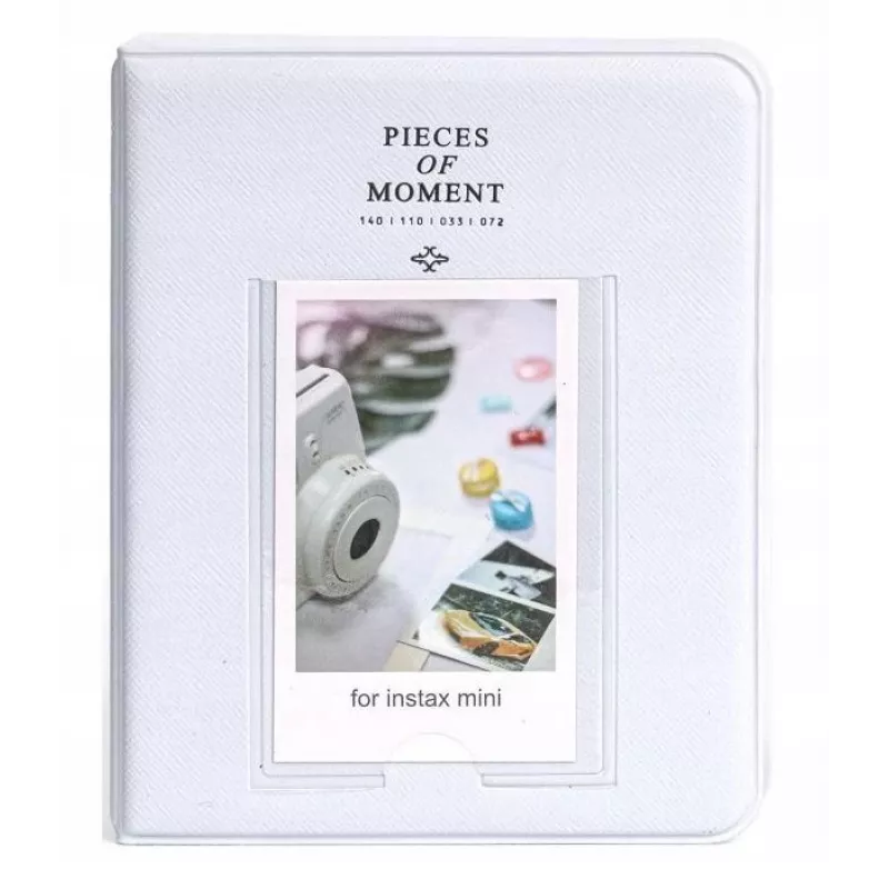 LOVEINSTANT 8-in-1 Aksesuarų rinkinys, skirtas Fujifilm Instax Mini 12 - Baltas