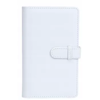 LOVEINSTANT Fotoalbum 108 nuotraukoms, suderinamas su Fujifilm Instax Mini 12, 11, 40, 9, 8, 7, Evo, Liplay, Link / Baltas