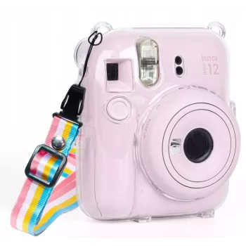 LOVEINSTANT Apsauginis dėklas, skirtas Fujifilm Instax Mini 12 - Skaidrus