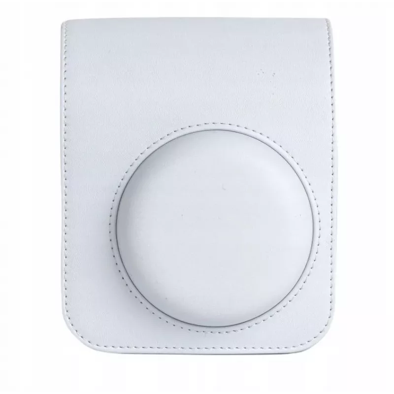 LOVEINSTANT Camera Case & Photo Album Bundle for Fuji Instax Mini 12 - White (108 Photos)