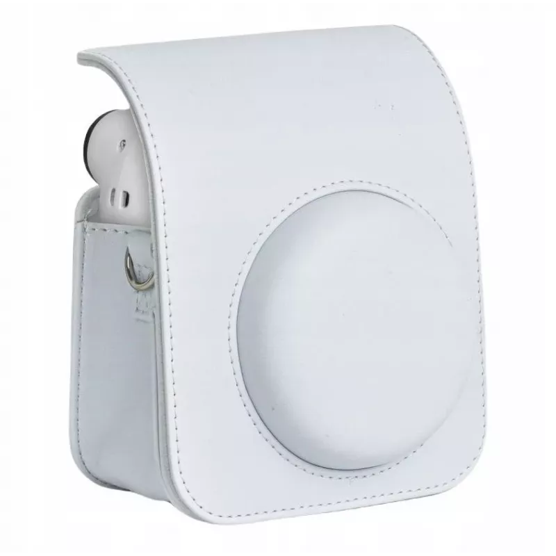LOVEINSTANT Camera Case & Photo Album Bundle for Fuji Instax Mini 12 - White (108 Photos)