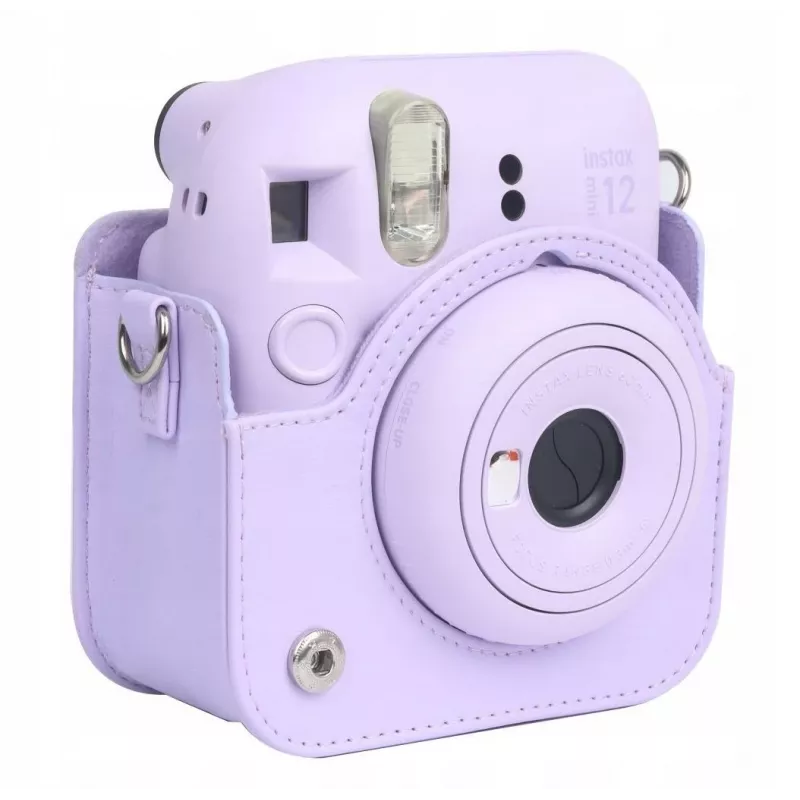LOVEINSTANT Case Kit for Fuji Instax Mini 12 + Photo Album 108x / Purple