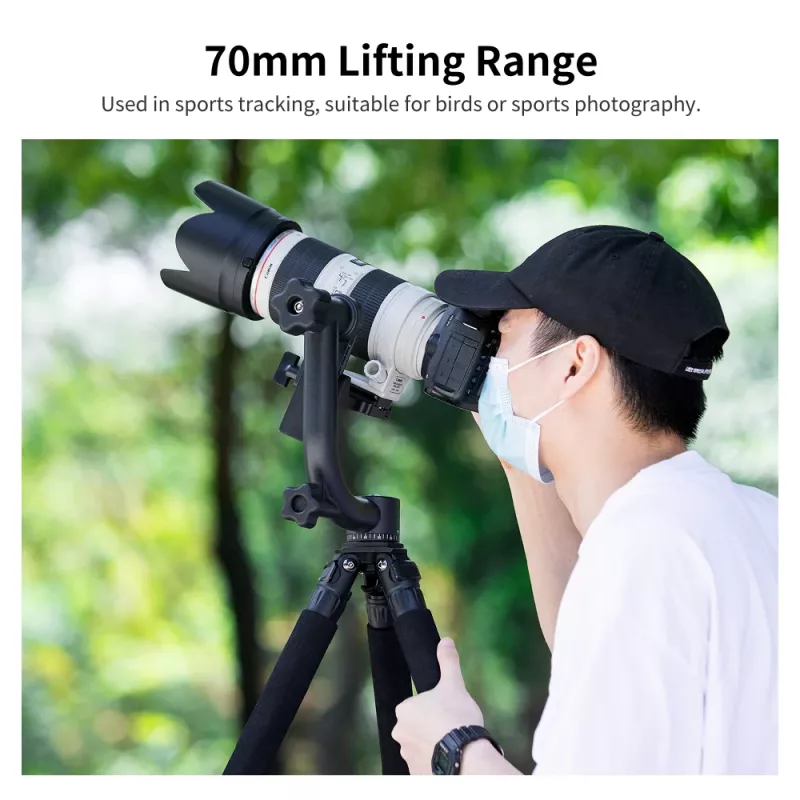 K&F Concept Pro Gimbal Panoramic Head 20kg 1/4 3/8 KF31.033