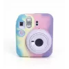 LOVEINSTANT Silicone Protective Case for Fujifilm Instax Mini 12 - Rainbow