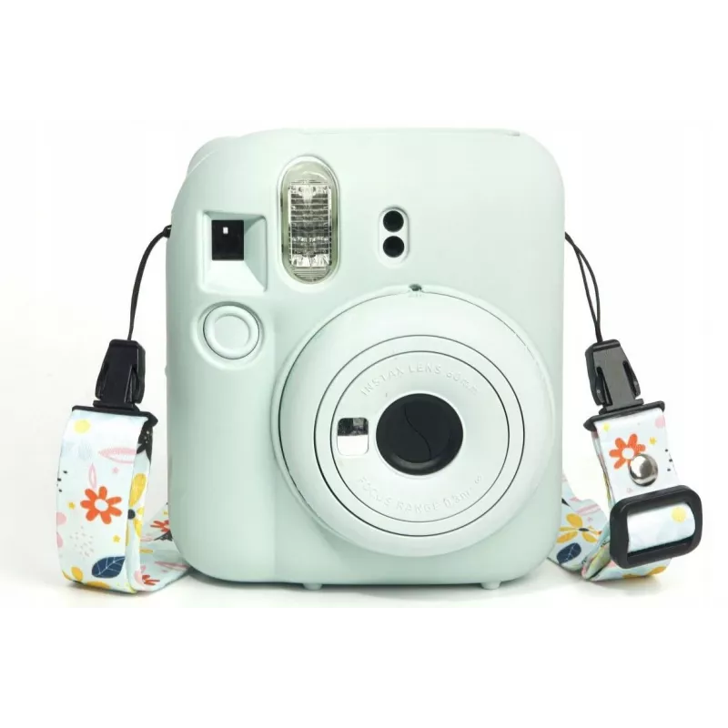 LOVEINSTANT Silicone Protective Case for Fujifilm Instax Mini 12 - Green