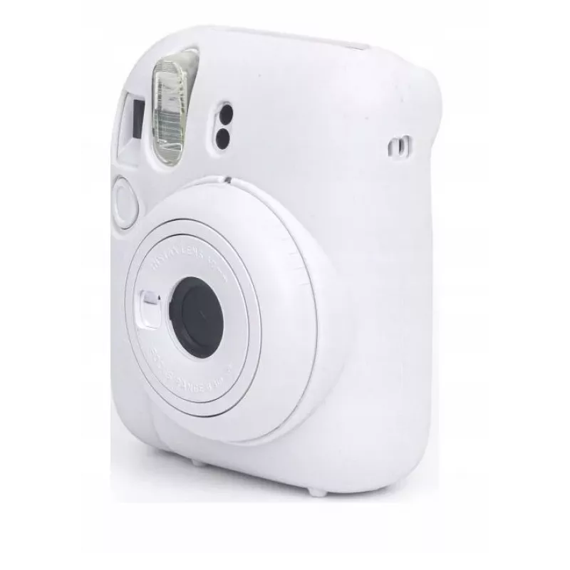 LOVEINSTANT Silicone Protective Case for Fujifilm Instax Mini 12 - White