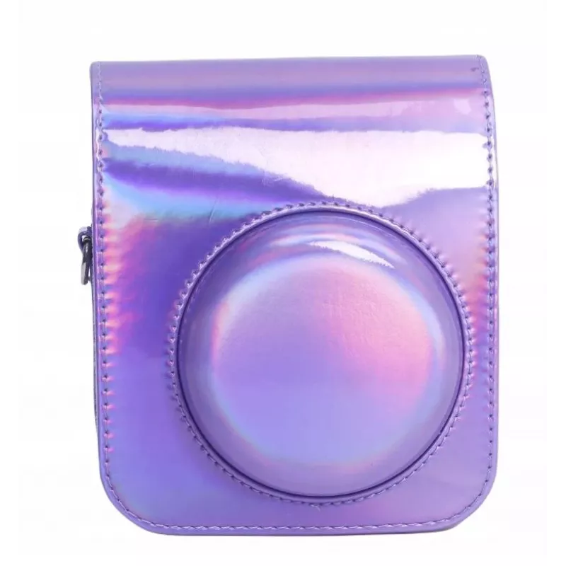 LOVEINSTANT Case Cover Pouch, skirta Fujifilm Instax Mini 12 - Purple Glitter