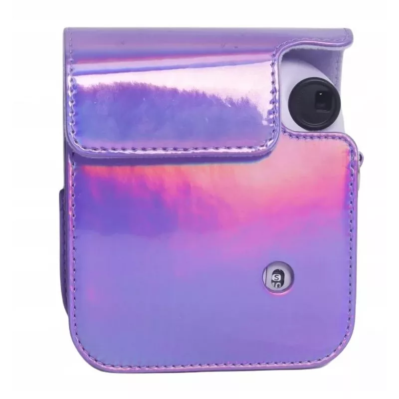 LOVEINSTANT Case Cover Pouch, skirta Fujifilm Instax Mini 12 - Purple Glitter
