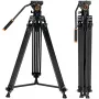 KF Professional Video Tripod su Fluid Drag Galvute KF09.121