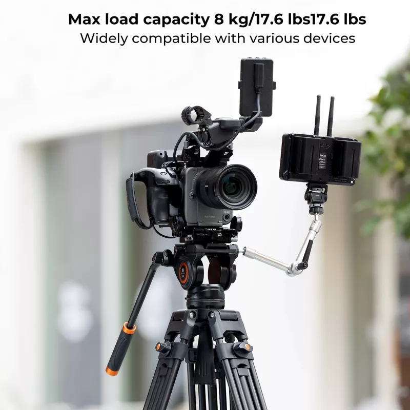 KF Professional Video Tripod su Fluid Drag Galvute KF09.121