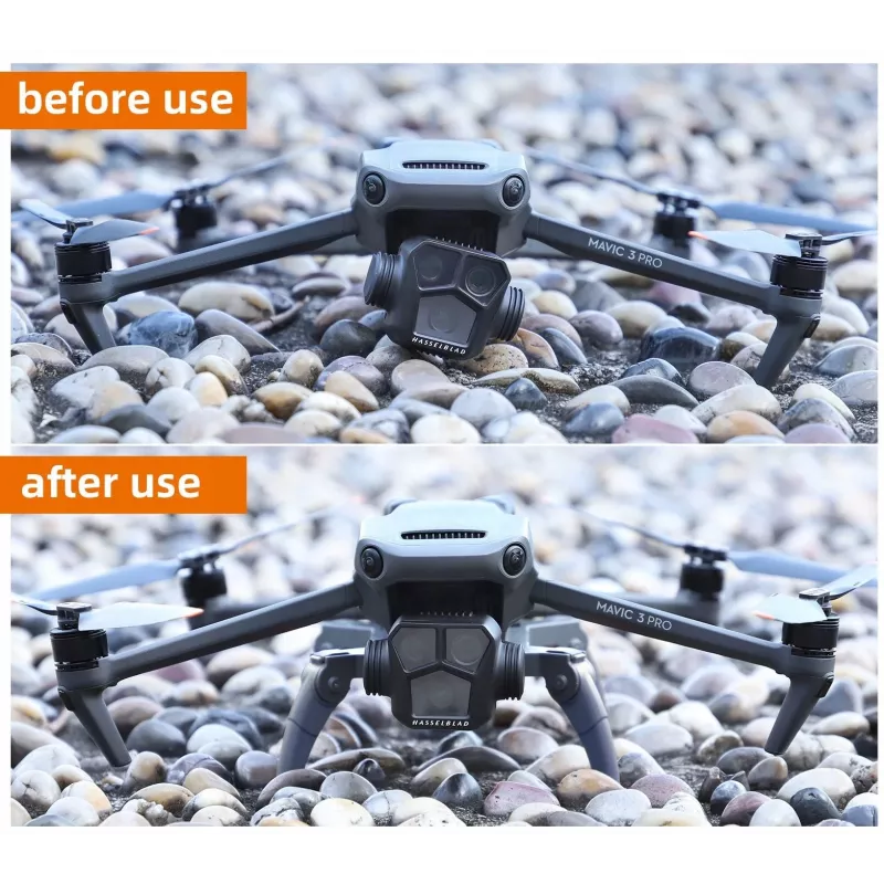 SUNNYLIFE Landing Gear Extenders for DJI Mavic 3 Pro - Pilka (4 vnt.)