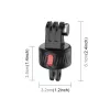 PULUZ Magnetinis greito atleidimo laikiklis, skirtas GoPro Hero 11 10 9 8 7 6 5 4 / SJCAM / Xiaomi / DJI - PU706b