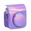 LOVEINSTANT Dėklas ir Fotoalbumas, skirtas Fujifilm Instax Mini 12 + 96 nuotraukų albumas / Sparkle Purple