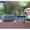 SUNNYLIFE Protective Hard Case for DJI Mic 2 / Mic 1 - EVA Shell, Black