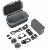 SUNNYLIFE Protective Hard Case for DJI Mic 2 / Mic 1 - EVA Shell, Black