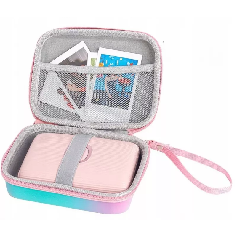 LOVEINSTANT Protective Case for Fujifilm Instax Mini Evo / Liplay / Square SQ Link / Link 2 SE, Multicolor Ombre