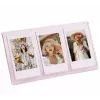 LOVEINSTANT Stovintis nuotraukų rėmelis 3 nuotraukoms, suderinamas su Zink popieriumi / Fuji Instax Mini - Rožinis