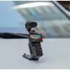 SUNNYLIFE Magnetinis laikiklis skirtas DJI Osmo Pocket 3 – vertikaliai ir horizontaliai – juodas