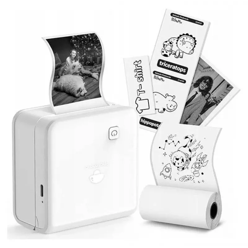Phomemo M02 PRO Portable Thermal Printer White