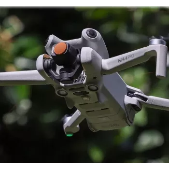 SUNNYLIFE ND16 NDX16 filtras pilkas, skirtas DJI Mini 4 Pro + dėklas N4P-FI722-16