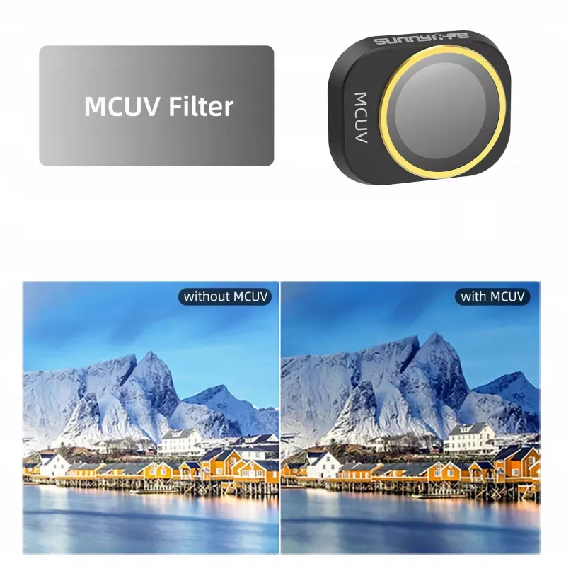 SUNNYLIFE UV MC Ultraviolet Filter for DJI Mini 4 Pro Drone + Protective Case