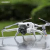 SUNNYLIFE Landing Gear Extensions for DJI Mini 4 Pro - Height Increase 30mm, Quick-Release Snap-On, Anti-Slip Pads (Grey) N4P-LG700