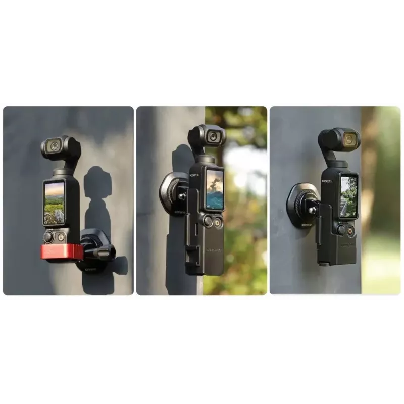 SUNNYLIFE Magnetic Mount Adapter Plate for Camera, Gimbal, Phone with 1/4 inch Thread DZ753-D