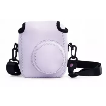 LOVEINSTANT Minkštas neopreninis apsauginis dėklas, skirtas Fujifilm Instax Mini 12 - Violetinė