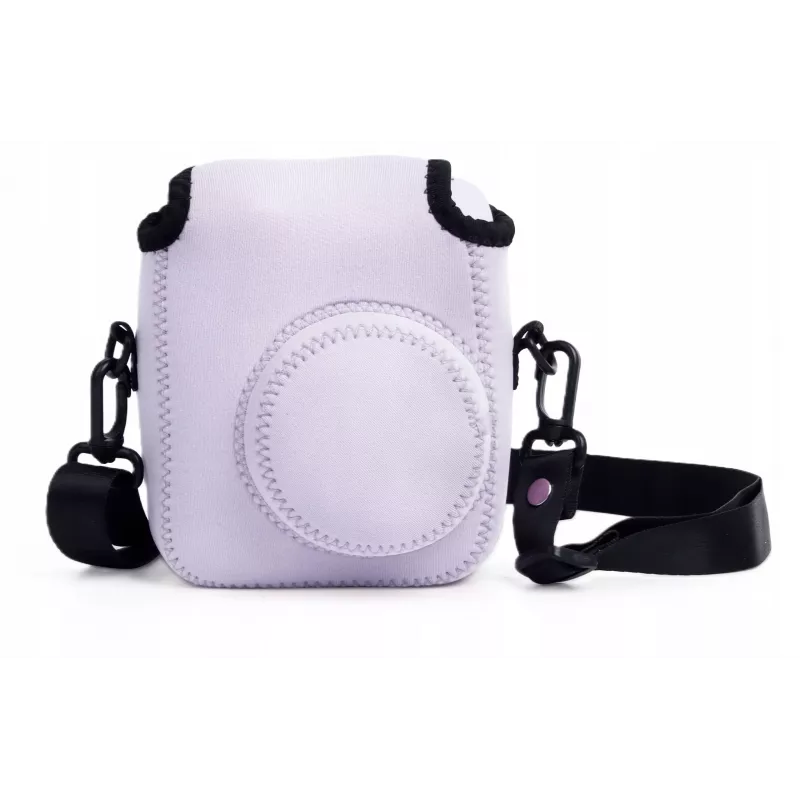 LOVEINSTANT Minkštas neopreninis apsauginis dėklas, skirtas Fujifilm Instax Mini 12 - Violetinė