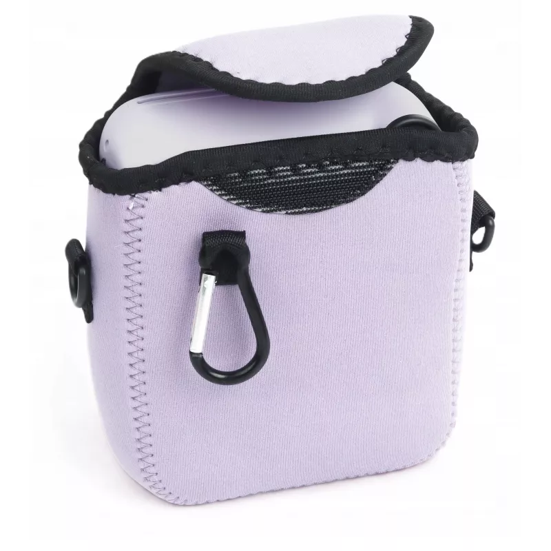 LOVEINSTANT Minkštas neopreninis apsauginis dėklas, skirtas Fujifilm Instax Mini 12 - Violetinė