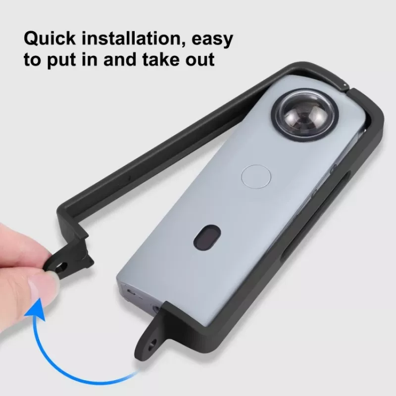 PULUZ Frame Mount Protective Cage for Ricoh Theta SC2 - Black