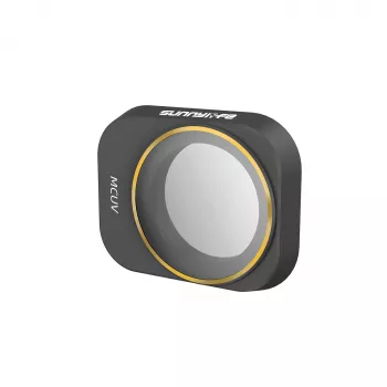 SUNNYLIFE UV MC filtras, skirtas DJI Mini 3 Pro dronui – ultravioletinis daugkartinės dangos objektyvo apsauginis filtras
