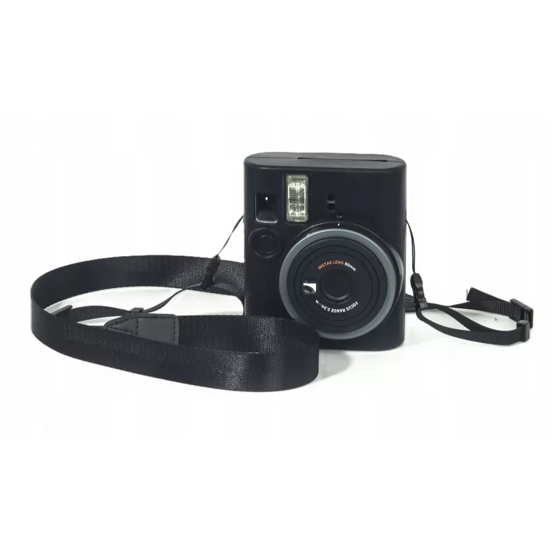 LOVEINSTANT Silikoninis apsauginis dėklas Fujifilm Instax Mini 41 fotoaparatui – juodas