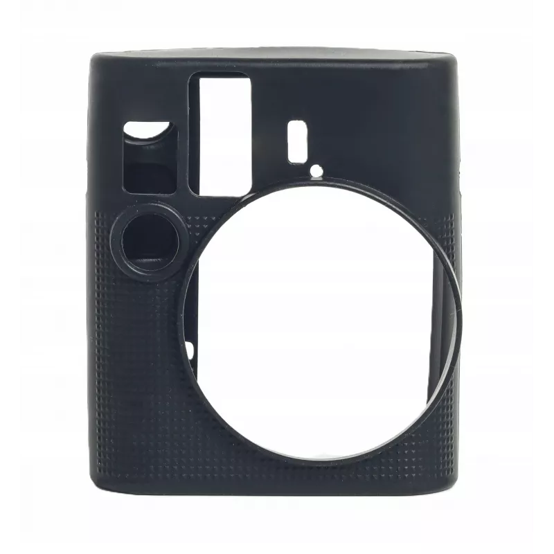 LOVEINSTANT Silikoninis apsauginis dėklas Fujifilm Instax Mini 41 fotoaparatui – juodas