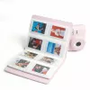 LOVEINSTANT Fotoalbumas 288 nuotraukoms, skirtas Fuji Instax, Canon, Xiaomi, Polaroid, HP, Kodak Zink / su langeliu viršelyje / mėlynas