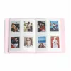 LOVEINSTANT Fotoalbumas 288 nuotraukoms, skirtas Fuji Instax, Canon, Xiaomi, Polaroid, HP, Kodak Zink / su langeliu viršelyje / mėlynas
