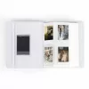 LOVEINSTANT Fotoalbumas 288 nuotraukoms, skirtas Fuji Instax, Canon, Xiaomi, Polaroid, HP, Kodak Zink / su langeliu viršelyje / mėlynas
