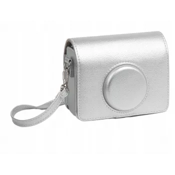 LOVEINSTANT Case Cover Pouch Bag for Fujifilm Instax Mini Evo / sidabrinis