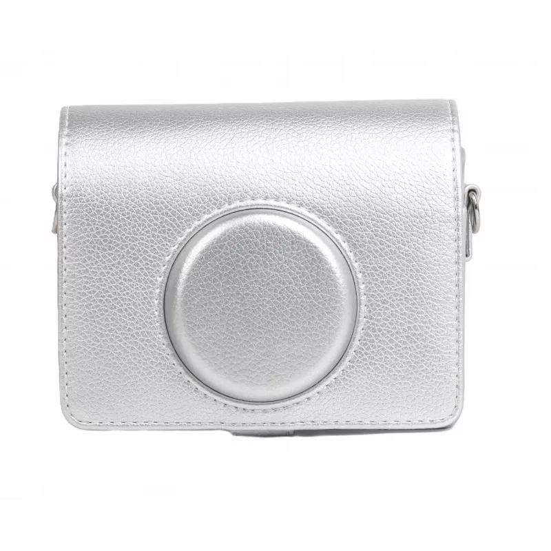 LOVEINSTANT Case Cover Pouch Bag for Fujifilm Instax Mini Evo / sidabrinis