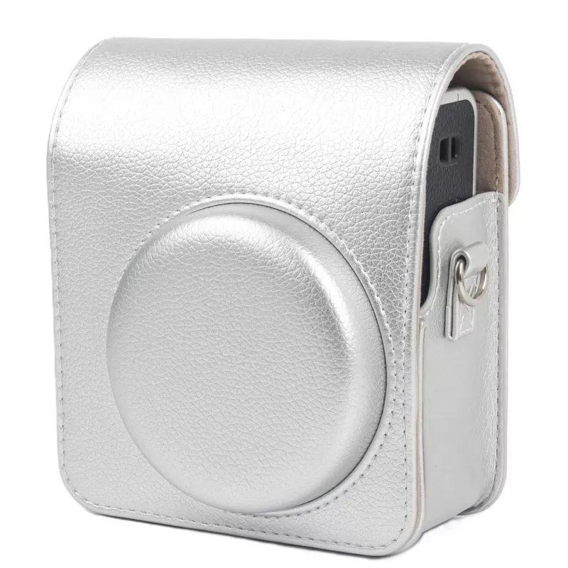 LOVEINSTANT Dėklas Fujifilm Instax Mini 40 - Sidabrinis