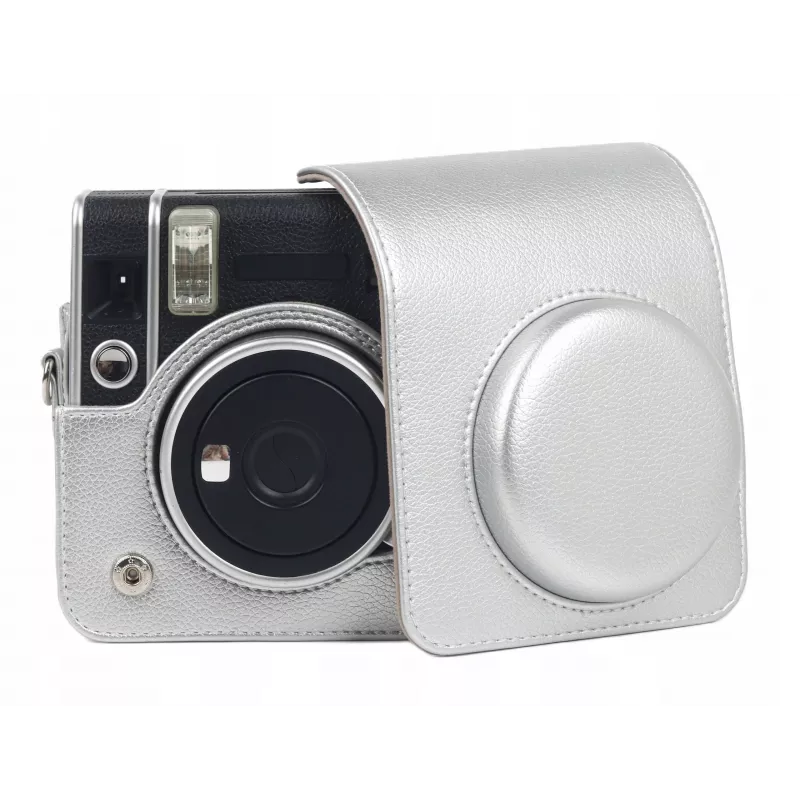 LOVEINSTANT Dėklas Fujifilm Instax Mini 40 - Sidabrinis