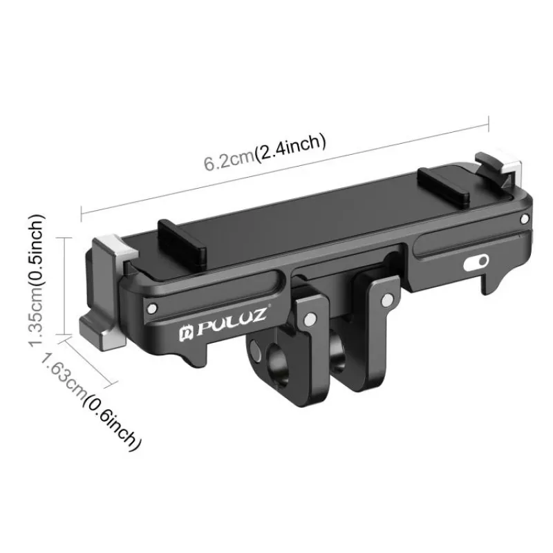 PULUZ Adapter Mount for Insta360 GO 3 / GO 3S to 1/4 inch System and GoPro - PU973B